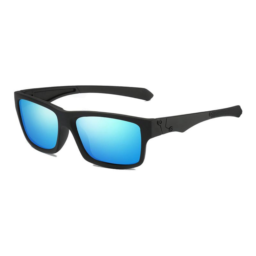 Unisex Sports Polarized Square Frames Zones - Ever Collection NYC