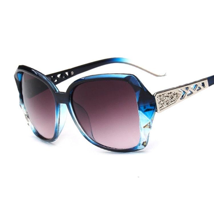 Women's oversized square Jeweled sunglasses Ditas - Ever Collection NYC