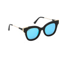 Women Round Frame Cat Eye Bewitched Sunglasses - Ever Collection NYC