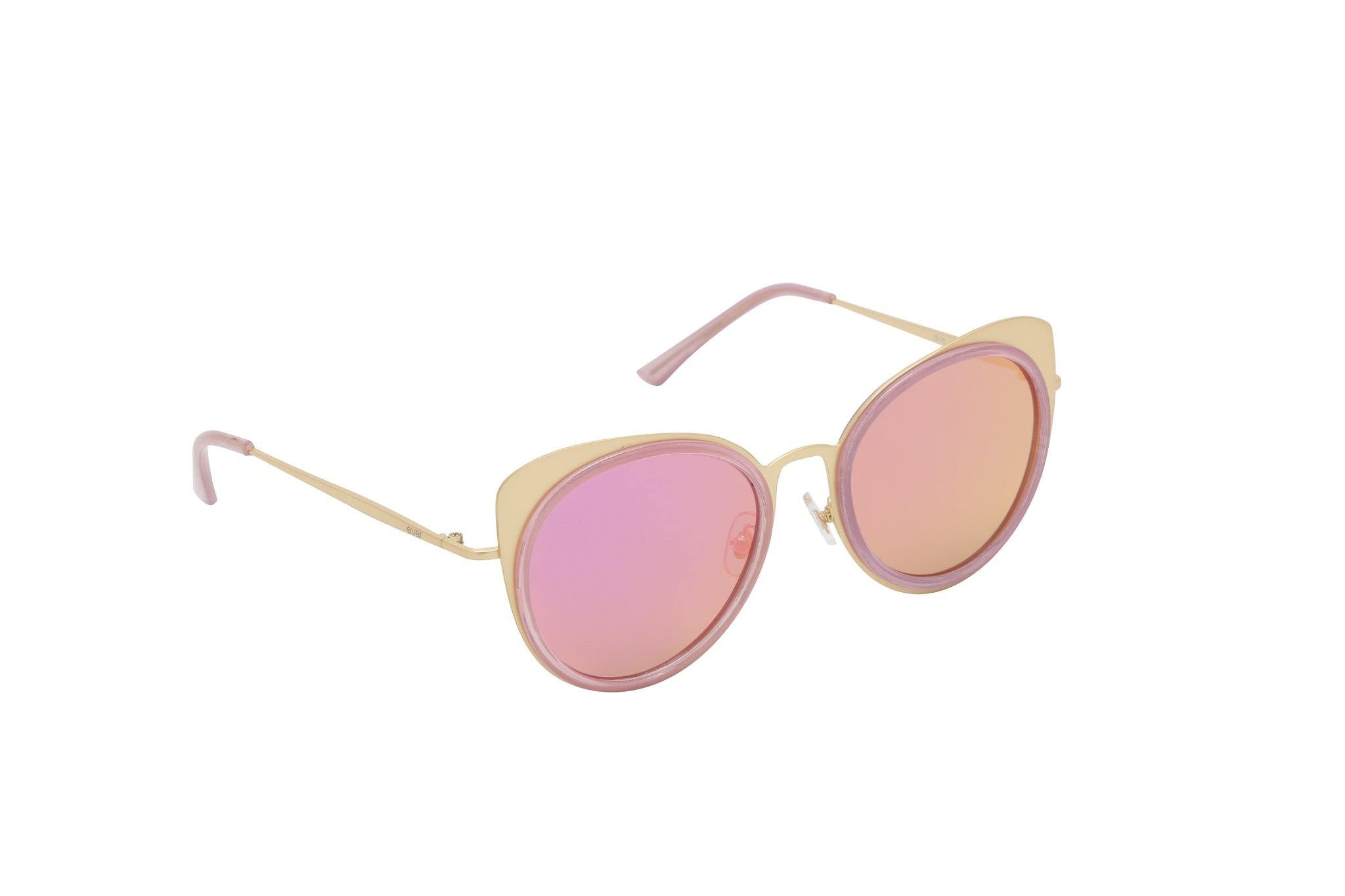 Women Round Metal Cat Eye Sunglasses Cat Walk - Ever Collection NYC