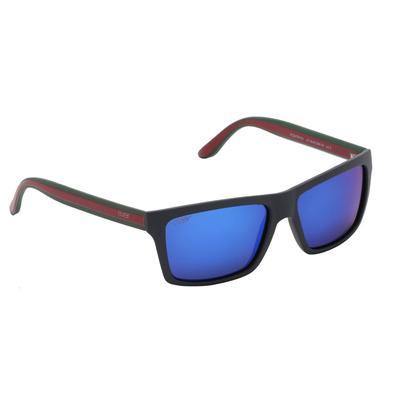 Unisex Polarized Square Sports Acetate Sunglasses Fire Storm - Ever Collection NYC