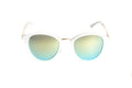 Flexible Unisex Round White Line Sunglasses - Ever Collection NYC