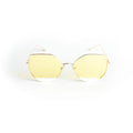 Big Oversized Unisex Metal Bella Cat Eye Style Sunglasses - Ever Collection NYC